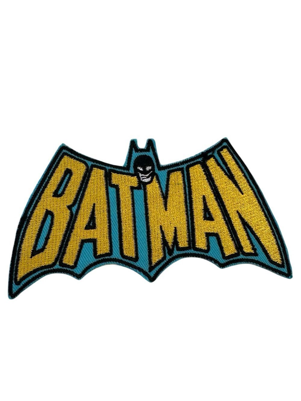 Batman Embroidered Iron On Patch